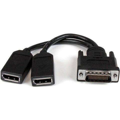 StarTech 8in LFH 59 Male to Dual Female DisplayPort DMS 59 Cable